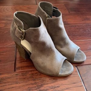Fergalicious open toe bootie